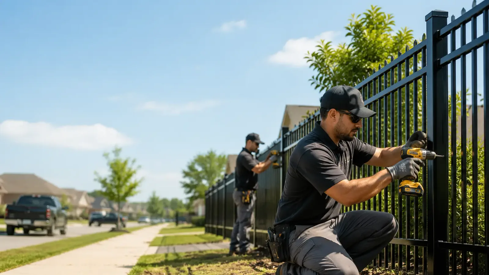 Metal Fence Installation in North Lima, OH